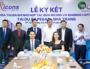BCG And Ricons Company Signed A Cooperation Agreement For Pegas Project In Nha Trang