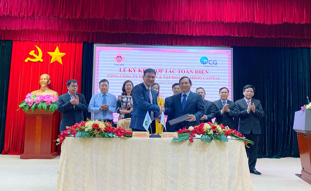Lễ Ký kết hợp tác toàn diện giữa Tổng công ty Thái Sơn và Tập đoàn Bamboo Capital