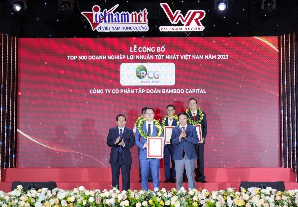 BCG vào Top 500 doanh nghiệp lợi nhuận tốt nhất Việt Nam năm 2023