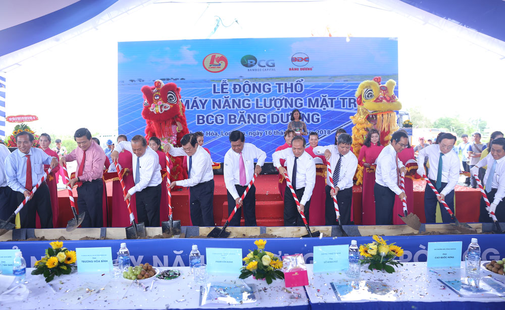 Groundbreaking Ceremony of BCG Bang Duong Solar Power plant