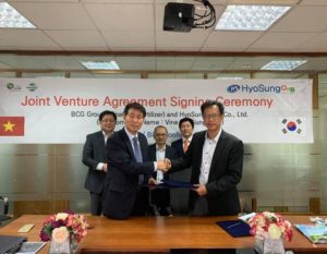 Joint Venture Agreement Signing Ceremony of Vina Hyosung OnB